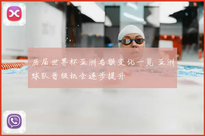历届世界杯亚洲名额变化一览 亚洲球队晋级机会逐步提升